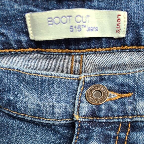 Levis Boot Cut 515 Jeans size 14L - Picture 14 of 14